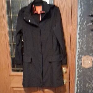 Joe Fresh Black Trench Coat